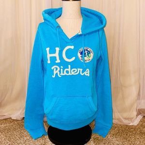 Hollister Surf Malibu California Embroidered Thick Stitch HC Riders Pullover